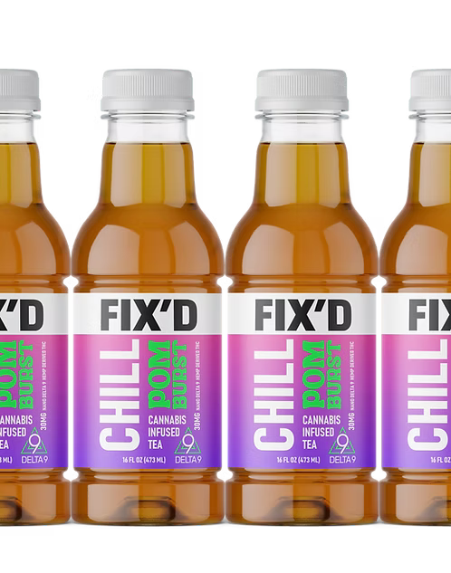 FIX'D Pom Burst Infused Tea 30mg D9