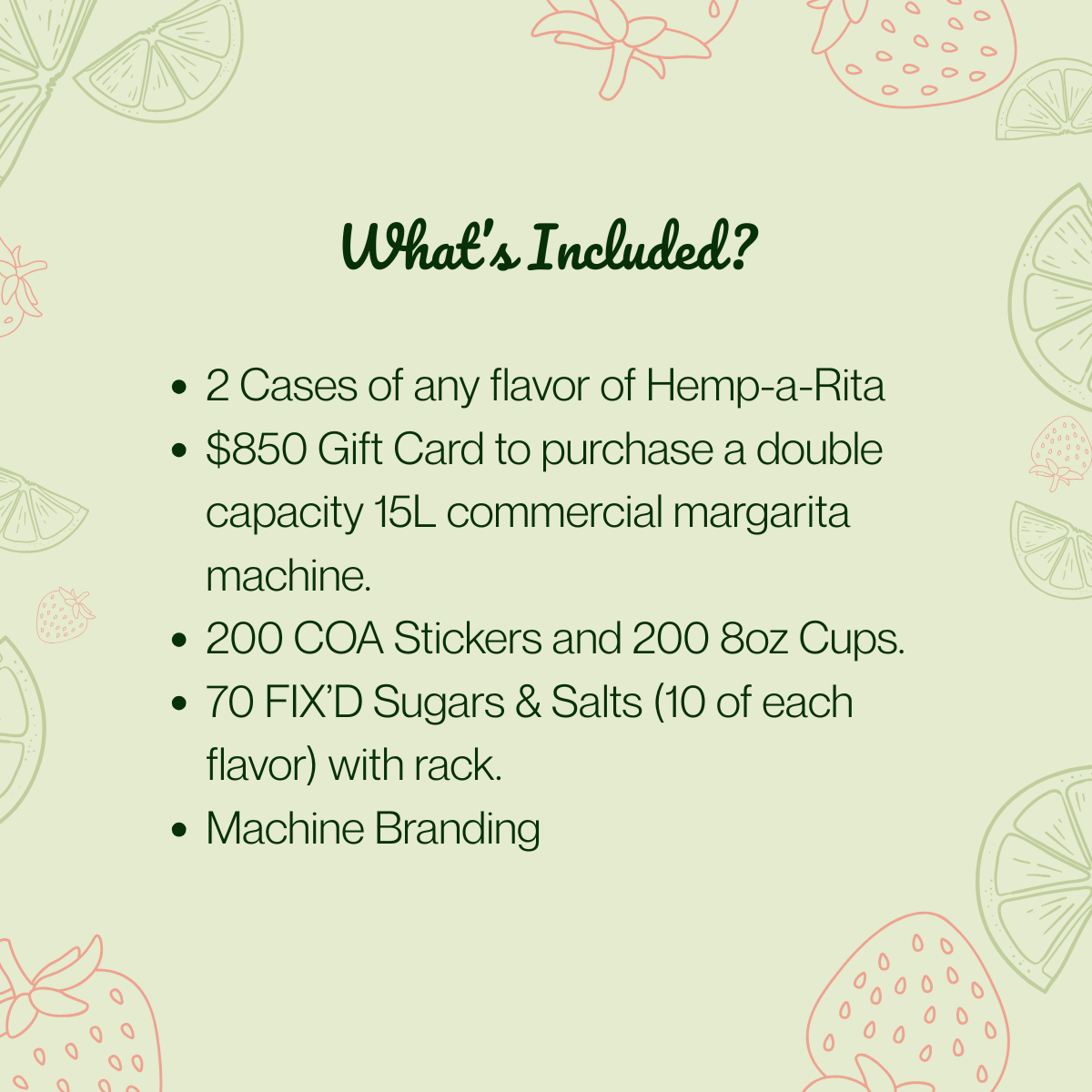Hemp-a-Rita Starter Pro Pack Bundle