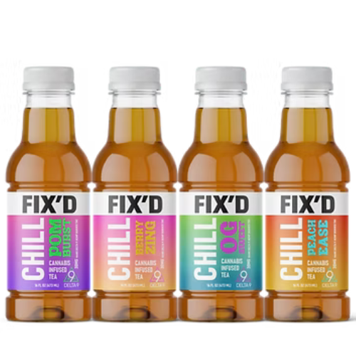 FIX’D Variety Tea 30mg D9 4-Pack