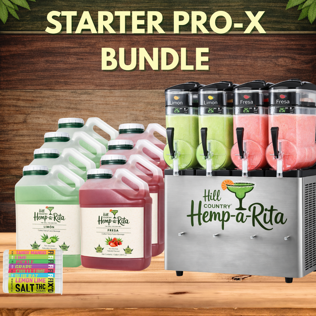 Hemp-a-Rita Starter Pro-X (Quad) Pack Bundle