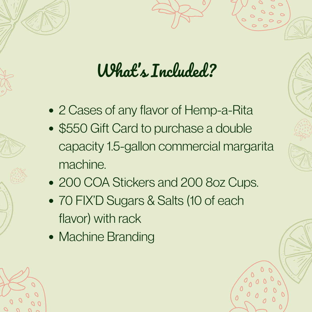 Hemp-a-Rita Starter Pack Bundle