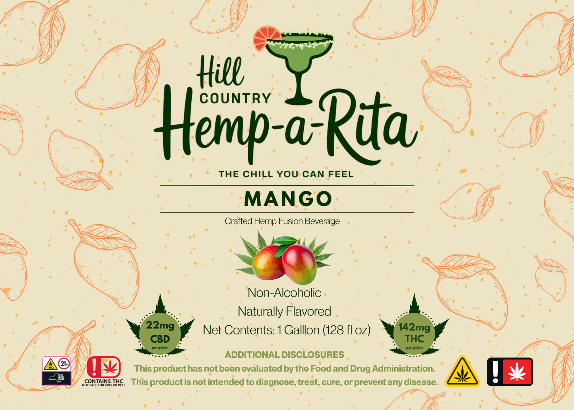 Hill Country Hemp-a-Rita Mango